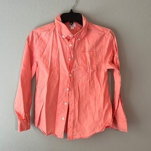 Boys Gymboree linen long sleeve shirt